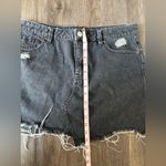 BDG urban outfitters black denim skirt sz L Photo 3