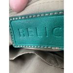 Relic  Adjustable Crossbody Green Purse Classic Zipper Logo Soft Women's Photo 7