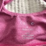 Johnny Was CALME Racerback Sports Bra Ease Cross Back Yoga Pink Purple NWOT XL Photo 5