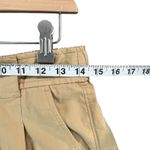 Madewell  Pants Womens 4 Tan Balloon Pleated Adjustable Tabs Modern Preppy NEW Photo 8