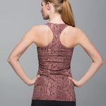 Lululemon  Cool Racerback  Tank Top Desert Snake Bark Berry Multi Photo 3