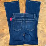 Spanx  Petite XS Flare Pull-On Stretch Denim Midnight Shade 70s High-Rise Boho Photo 4