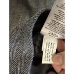 EXPRESS Editor Slim Low Rise Stretch Chino Pants Herringbone Black Size 2L EUC Photo 4