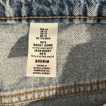 H&M &Denim Distressed Ultra High Waist 90’s Baggy Jeans Light Wash US 12/EU 44 Photo 5