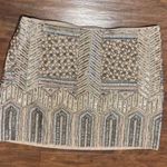Club Monaco  Hattie Beaded Sequin Mini Skirt Party Club Size 6 *READ* Photo 0