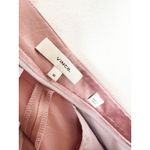 Vince  Liquid Shine Straight Leg Trousers Size 10 Pink Satin Wide Leg Career Wear Photo 5