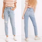 Madewell NEW  Petite Momjean in Austrey‎ Wash: Ripped Edition, P27 Photo 1