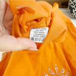 Vintage Juliet Dunn Tunic Dress Sz 2 Orange Photo 8