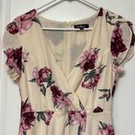 Lulus  French Countryside Blush Floral Print High Low Dress Size Med EUC #3269 Photo 6