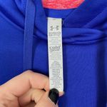 Under Armour  Woman's‎ Sz XS Blue Hoodie Sweatshirt Athletic Storm Photo 3