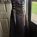 Jessica McClintock Y2K  by Gunne Sax strapless corset prom dress, size 9/10 Photo 0