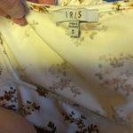 Iris  autumn flowers feminine peplum top Photo 1