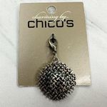 Chico's Vintage Charming by Straw Hat with Hidden Lizard Charm Made in USA Photo 0