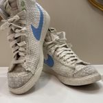 Nike Blazer Mid '77 Next Nature Hemp Sail University Blue Sneaker Womens Size 10 Photo 3