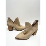Steve Madden  Boots Womens Size 9.5 Suede‎ Pointed Toe Block Heel V Cut Booties Photo 1