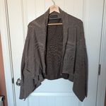 Matti Mamane Two Piece Textured Skirt/Cardigan Women's Small Grey/Brown Gray Photo 4
