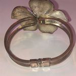 Floral Black and Yellow Cuff Bracelets Photo 6