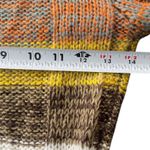 Ultra Flirt Vtg Y2K Soft Chunky Knit Striped Multicolor Patch Pockets Sweater Size XS Boho Photo 9