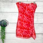 Princess Polly Sturgess Strapless Ruched Top Red & Pink Size 8 Photo 1