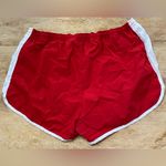 Nike Dri Fit Tempo Women’s Size Large Red Poly Running Shorts Photo 2