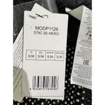 Calzedonia NWT  Black Rhinestone Mesh Flared Pants S/M Photo 4