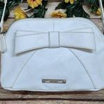 Nine West Coquette Mini Small Crossbody White with Front Bow Adjustable Straps Photo 0