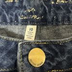 Seven7  Denim High Rise Distressed Raw Hem Cotton Weekend Shorts Womens 10 Photo 10