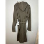 UGG  Hooded Plush Robe Size L/XL Gray Soft Cozy Plush Warm Bathrobe #88276 Photo 2