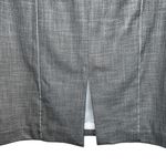 White House | Black Market Light/Dark Gray Crosshatch Pencil Skirt NWOT Size 4 Photo 7
