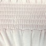 Lulus Off the Shoulder Swing Crop Top Womens M Ivory Short Sleeves Peasant Boho Photo 6