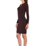 ATM Anthony Thomas Melillo LS Henley Dress Red Photo 2