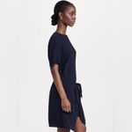 Xirena Emme Cotton Gauze Mini Wrap Dress Blue Size 8 Photo 2