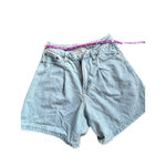 Abercrombie & Fitch Abercrombie Fitch The Loose Short High Rise Curve Love Light Wash Denim Size 27 Photo 7