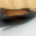 Tory Burch Black Loafers with Gold Emblem Photo 10