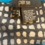 Per Se White, black and Blue 3/4 sleeve Cardigan with matching Tank top (Both the same size) Photo 2