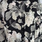 Isaac Mizrahi Live! Quilted Jacket With Floral Print With Pockets Size Medium Photo 2