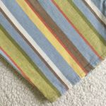 Jones New York Vintage Striped Linen Blend High Waisted Capri Pants - Sz XL Photo 13