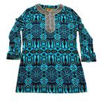 Tory Burch Beaded Tunic | 100% Silk | Small Photo 0