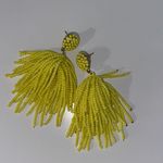 BaubleBar Yellow Tassel Earrings Photo 0