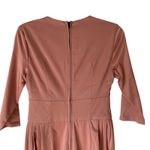 Deadly Dames Micheline Pin Up Wiggle Elegant Satin Dress NWTs Vixen Pink Photo 5