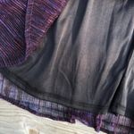 Modcloth Glitz the Spot Metallic Shimmery Pleated A Line Skirt Medium Photo 6