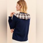 English Factory NWT  Plaid Ruffle Cardigan Photo 2