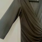 Adrianna Papell  Draped Cascading Jumpsuit Black Draped Size 6 Cocktail Classic Photo 12