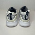 Adidas Cloudfoam Gray and White Slip-On Sneakers Photo 2