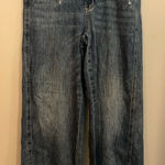 Pilcro  Classic Denim Wide Leg Jeans Photo 0