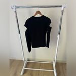 Karen Millen Karen Millan Open Cut Black Long‎ Sleeve Size Medium Photo 4