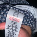 Topshop kort denim knit blue flares high rise boho spring jeans 120$ pants Photo 10