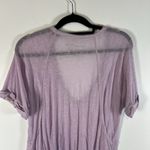 We The Free  Burnout‎ T-Shirt Women's Oversized XS V-Neck Boho Lagenlook Slouchy Photo 8