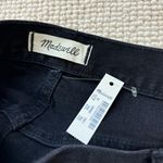 Madewell Black Denim High Waisted Skirt Photo 3