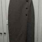 Babaton  Plaid Button Up Midi Skirt Photo 0